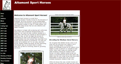 Desktop Screenshot of altamontsporthorses.com